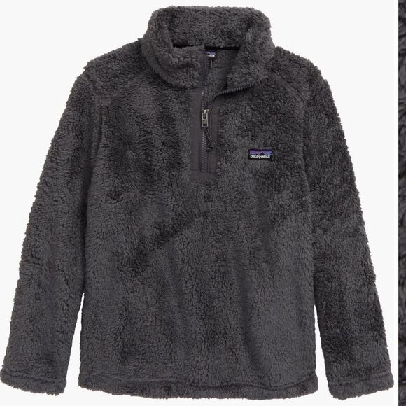 Patagonia Los Gatos Quarter Zip Fleece Pullover Big Kid Sweater - Picture 1 of 9